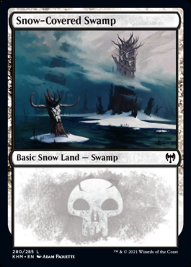 Snow-Covered Swamp (280) [Kaldheim] | Shuffle n Cut Hobbies & Games
