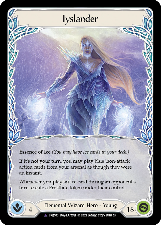 Iyslander (Double-Sided Marvel) [UPR103] (Uprising)  Cold Foil | Shuffle n Cut Hobbies & Games