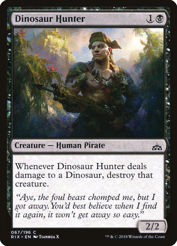 Dinosaur Hunter [Rivals of Ixalan] | Shuffle n Cut Hobbies & Games