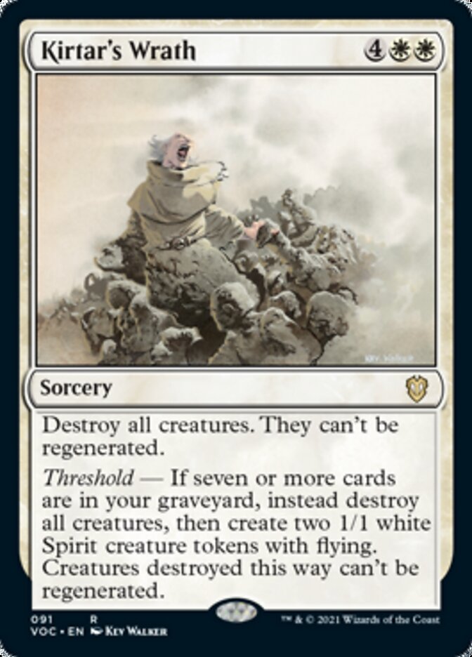Kirtar's Wrath [Innistrad: Crimson Vow Commander] | Shuffle n Cut Hobbies & Games