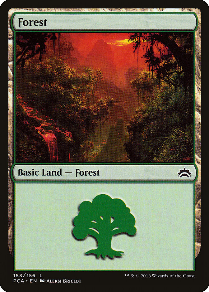 Forest (153) [Planechase Anthology] | Shuffle n Cut Hobbies & Games