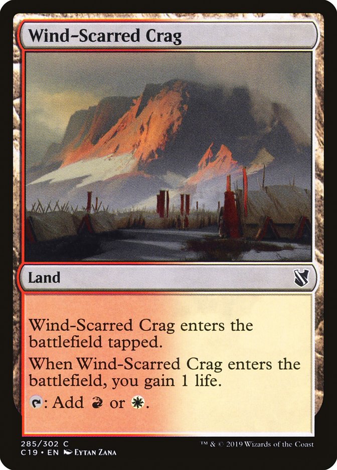Wind-Scarred Crag [Commander 2019] | Shuffle n Cut Hobbies & Games