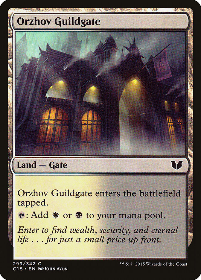 Orzhov Guildgate [Commander 2015] | Shuffle n Cut Hobbies & Games