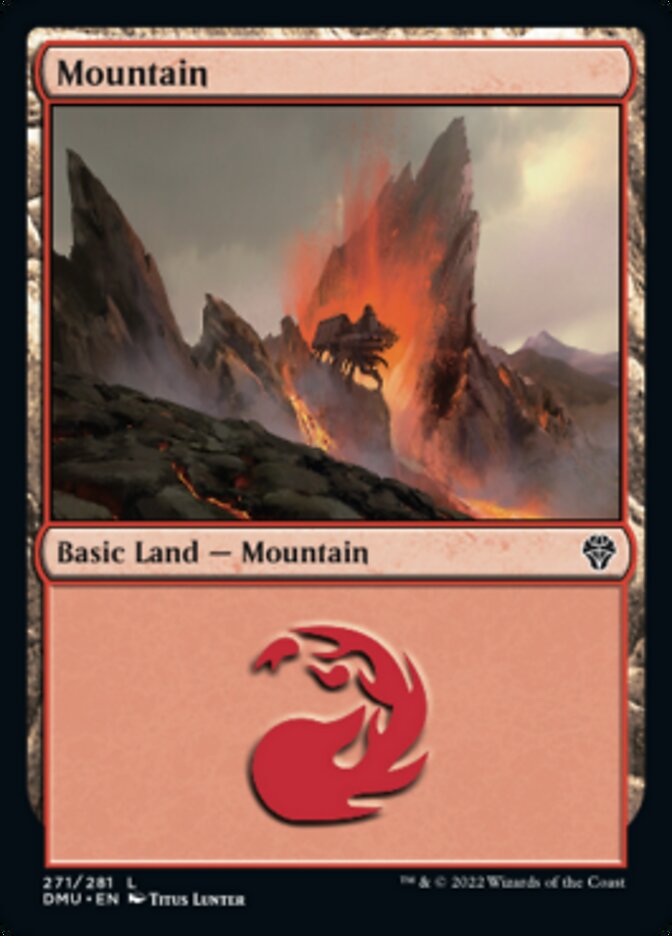 Mountain (271) [Dominaria United] | Shuffle n Cut Hobbies & Games