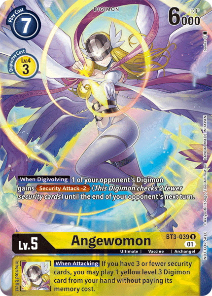 Angewomon [BT3-039] (Alternate Art) [Release Special Booster Ver.1.5] | Shuffle n Cut Hobbies & Games