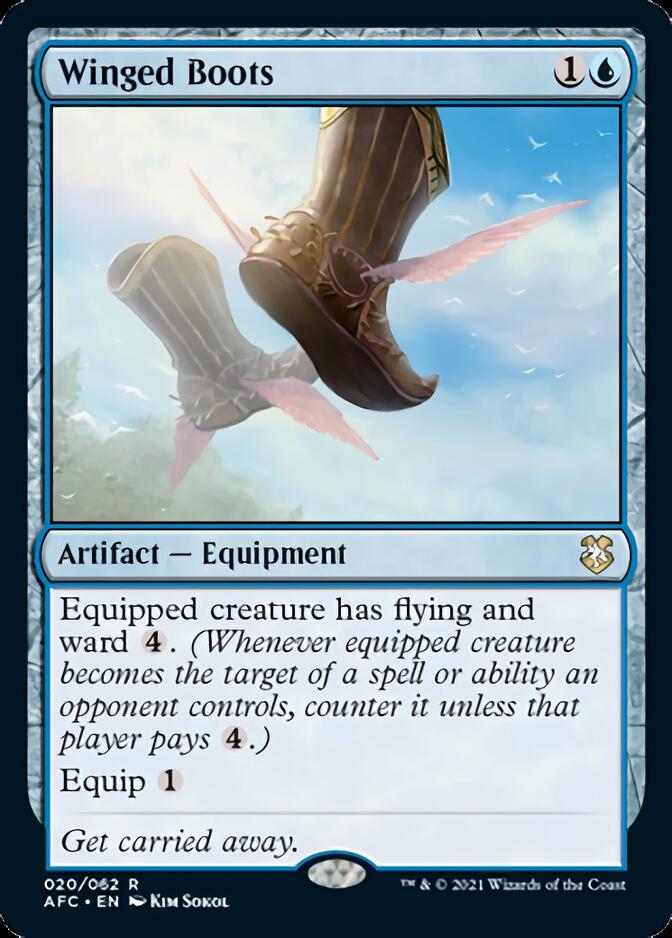 Winged Boots [Dungeons & Dragons: Adventures in the Forgotten Realms Commander] | Shuffle n Cut Hobbies & Games