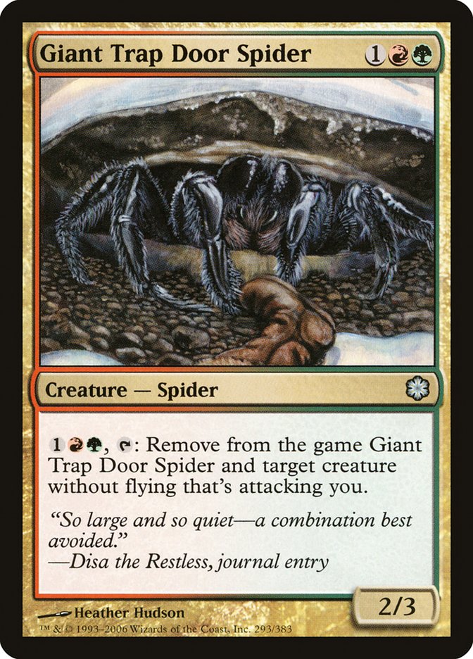 Giant Trap Door Spider [Coldsnap Theme Decks] | Shuffle n Cut Hobbies & Games