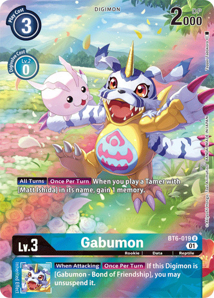 Gabumon [BT6-019] (Alternate Art) [Double Diamond] | Shuffle n Cut Hobbies & Games