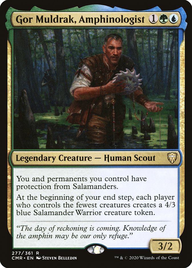 Gor Muldrak, Amphinologist [Commander Legends] | Shuffle n Cut Hobbies & Games