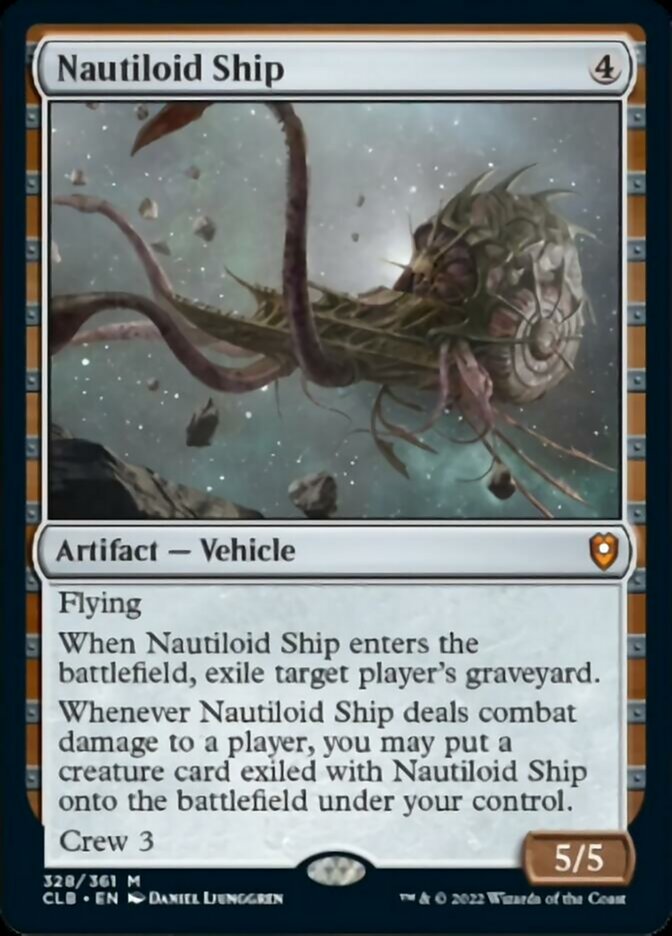 Nautiloid Ship [Commander Legends: Battle for Baldur's Gate] | Shuffle n Cut Hobbies & Games