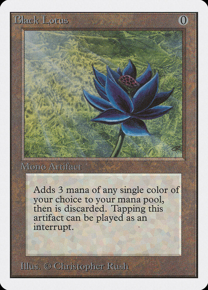 Black Lotus [Unlimited Edition] | Shuffle n Cut Hobbies & Games