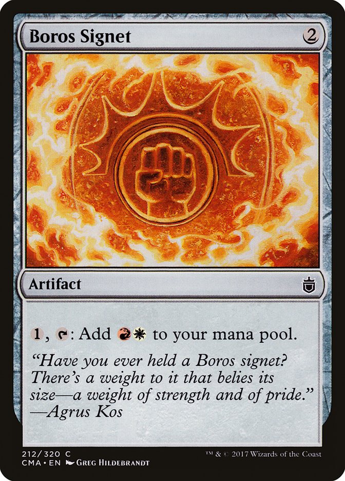 Boros Signet [Commander Anthology] | Shuffle n Cut Hobbies & Games