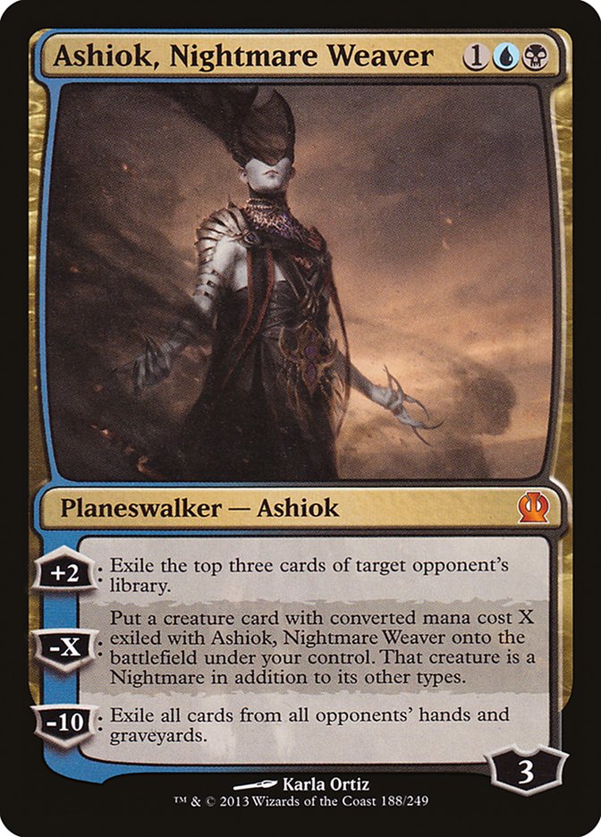 Ashiok, Nightmare Weaver [Theros] | Shuffle n Cut Hobbies & Games