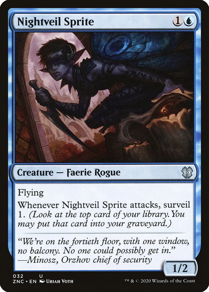 Nightveil Sprite [Zendikar Rising Commander] | Shuffle n Cut Hobbies & Games