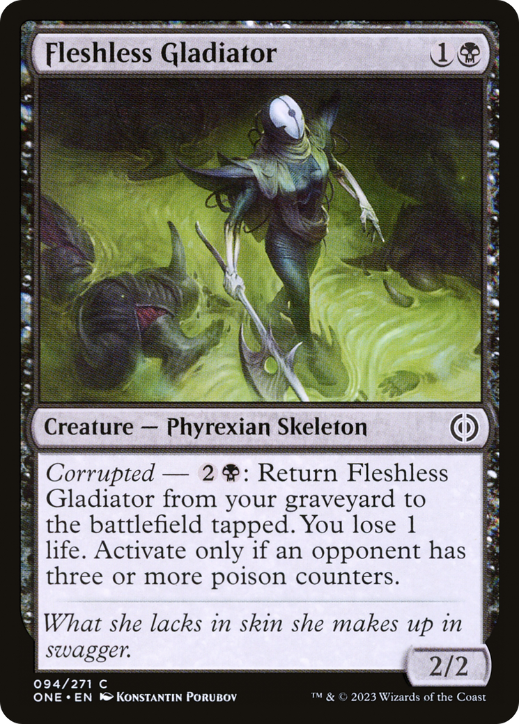 Fleshless Gladiator [Phyrexia: All Will Be One] | Shuffle n Cut Hobbies & Games