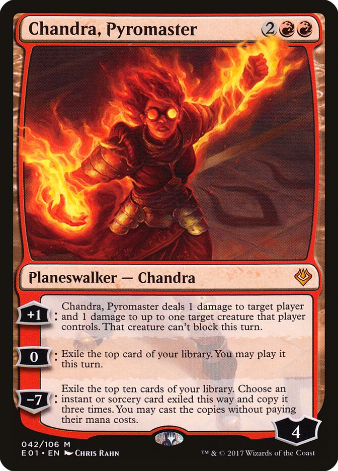 Chandra, Pyromaster [Archenemy: Nicol Bolas] | Shuffle n Cut Hobbies & Games