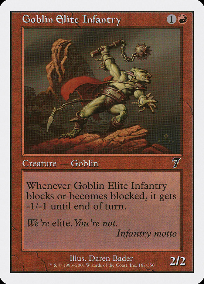 Goblin Elite Infantry [Seventh Edition] | Shuffle n Cut Hobbies & Games