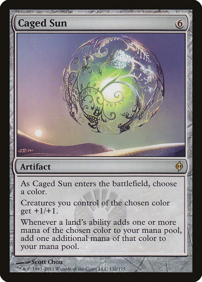 Caged Sun [New Phyrexia] | Shuffle n Cut Hobbies & Games