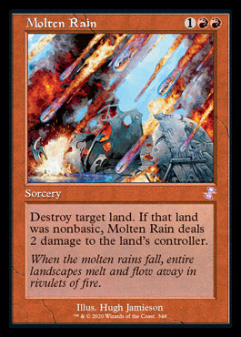 Molten Rain (Timeshifted) [Time Spiral Remastered] | Shuffle n Cut Hobbies & Games