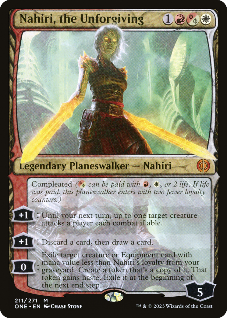Nahiri, the Unforgiving [Phyrexia: All Will Be One] | Shuffle n Cut Hobbies & Games