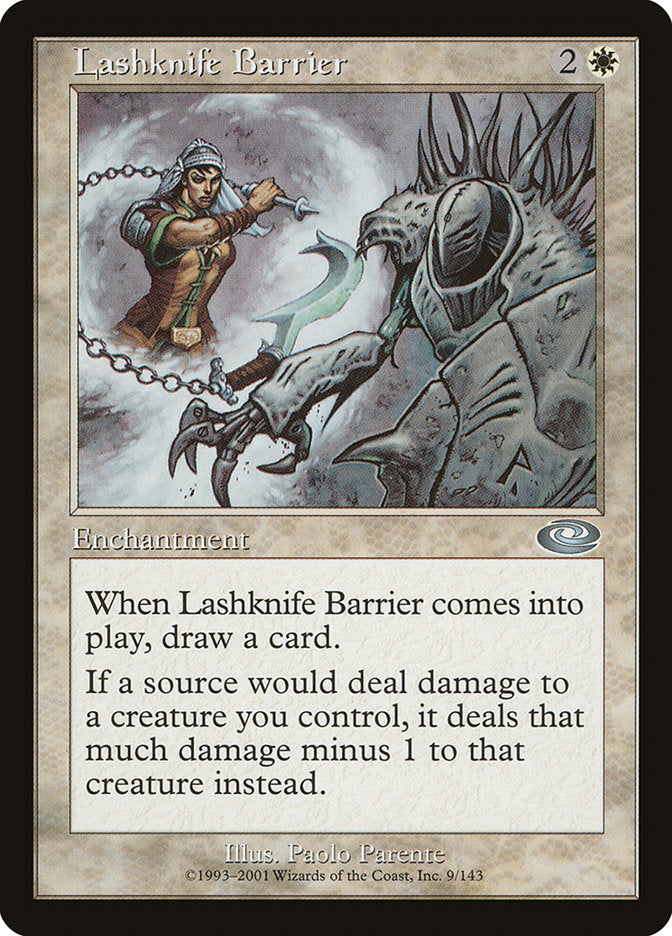 Lashknife Barrier [Planeshift] | Shuffle n Cut Hobbies & Games