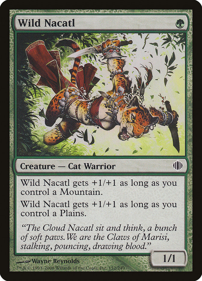 Wild Nacatl [Shards of Alara] | Shuffle n Cut Hobbies & Games