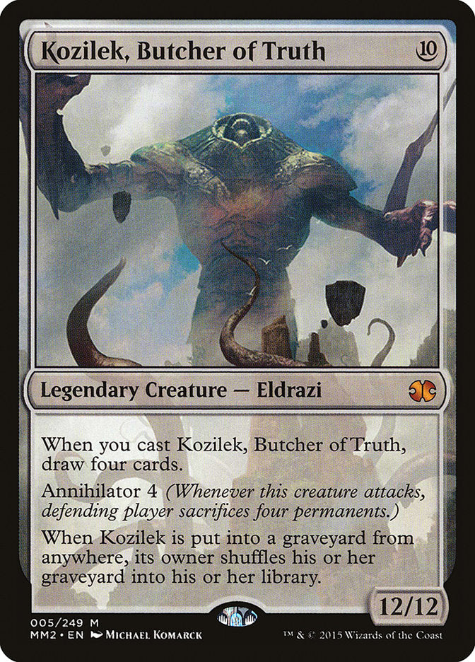 Kozilek, Butcher of Truth [Modern Masters 2015] | Shuffle n Cut Hobbies & Games