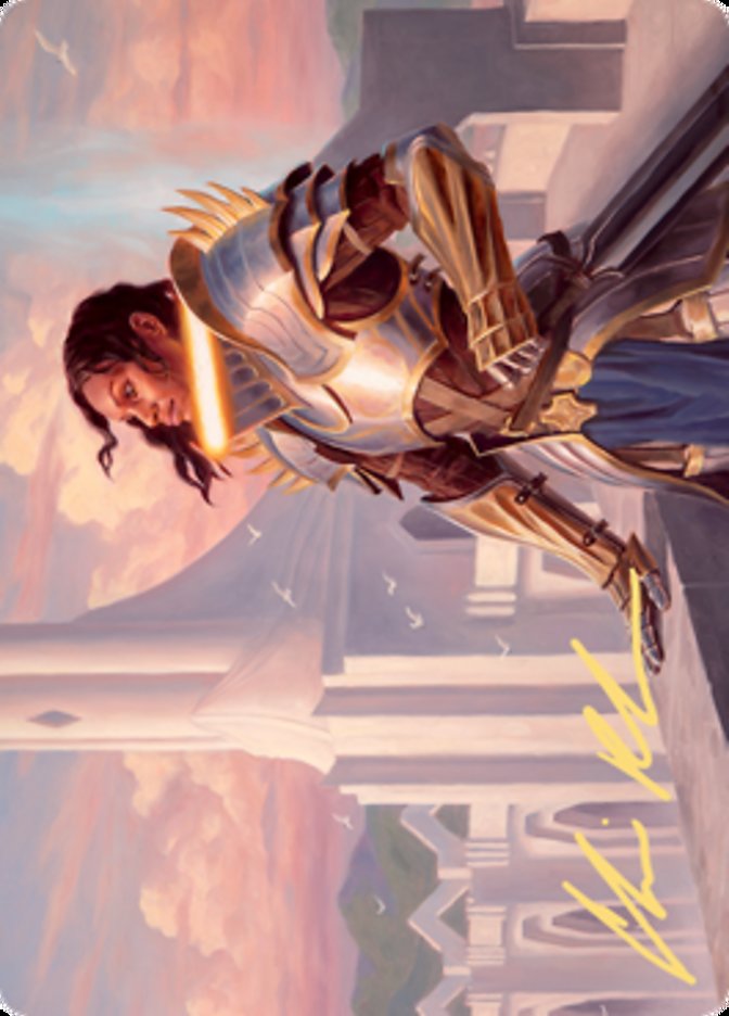 Tazri, Beacon of Unity Art Card [Zendikar Rising Art Series] | Shuffle n Cut Hobbies & Games