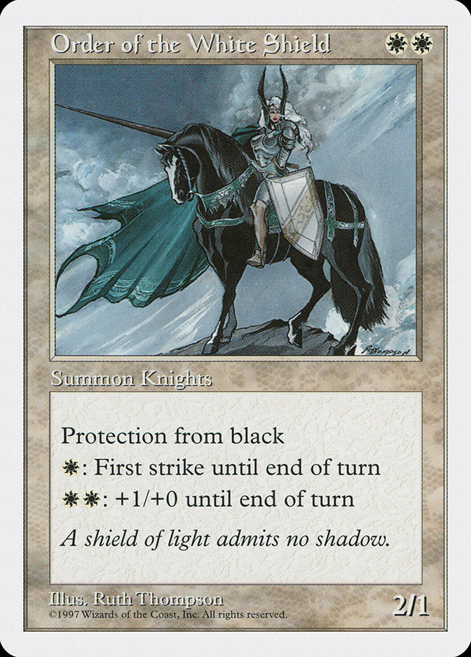 Order of the White Shield [Fifth Edition] | Shuffle n Cut Hobbies & Games