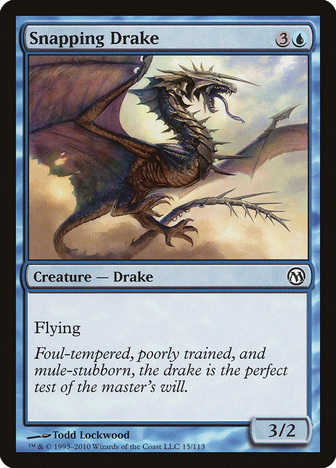 Snapping Drake [Duels of the Planeswalkers] | Shuffle n Cut Hobbies & Games