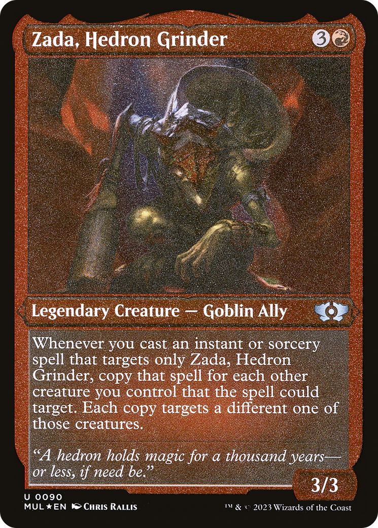 Zada, Hedron Grinder (Foil Etched) [Multiverse Legends] | Shuffle n Cut Hobbies & Games