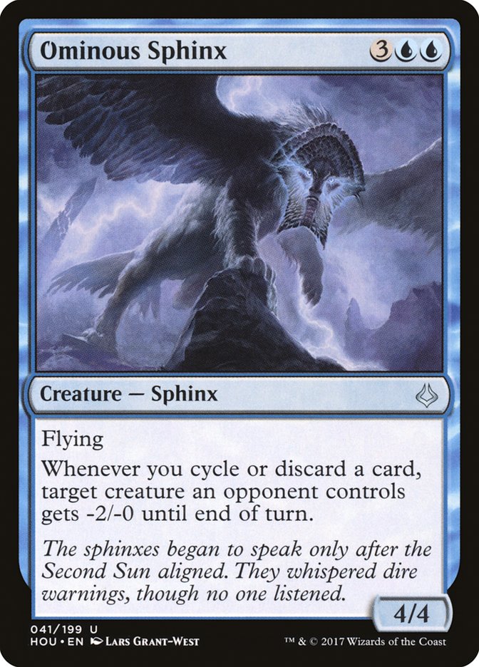 Ominous Sphinx [Hour of Devastation] | Shuffle n Cut Hobbies & Games