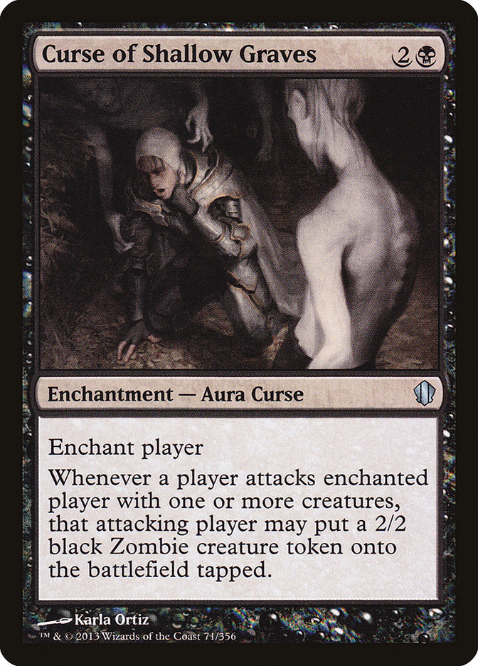 Curse of Shallow Graves [Commander 2013] | Shuffle n Cut Hobbies & Games