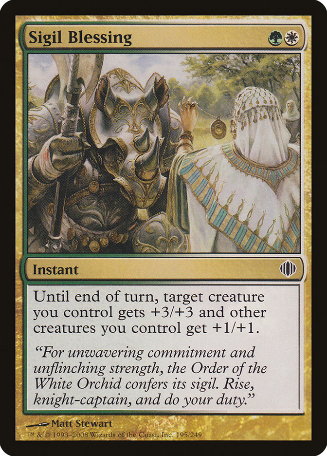 Sigil Blessing [Shards of Alara] | Shuffle n Cut Hobbies & Games