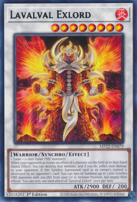 Lavalval Exlord [MP22-EN079] Rare | Shuffle n Cut Hobbies & Games