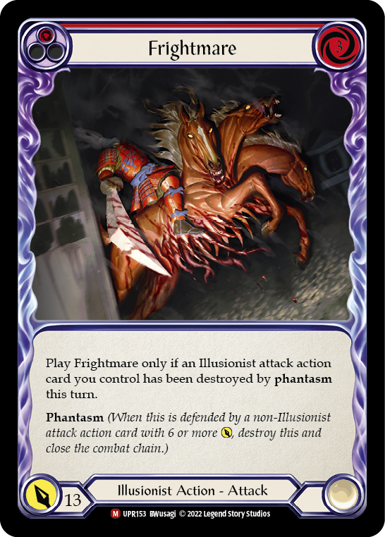 Frightmare [UPR153] (Uprising)  Rainbow Foil | Shuffle n Cut Hobbies & Games