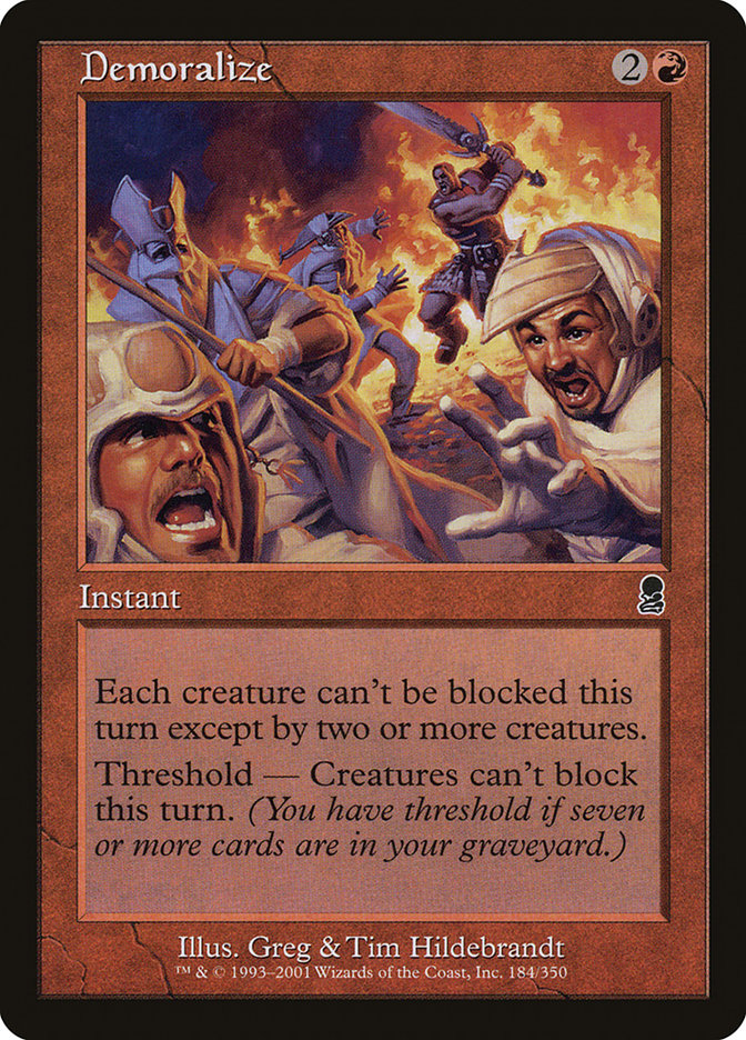 Demoralize [Odyssey] | Shuffle n Cut Hobbies & Games