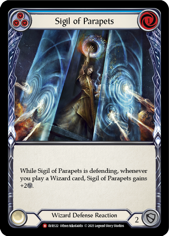 Sigil of Parapets [EVR122] (Everfest)  1st Edition Normal | Shuffle n Cut Hobbies & Games