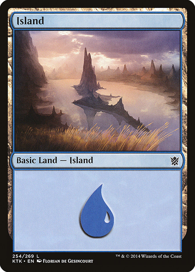 Island (254) [Khans of Tarkir] | Shuffle n Cut Hobbies & Games