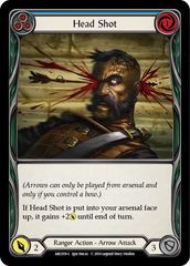 Head Shot (Blue) [ARC059-C] 1st Edition Normal | Shuffle n Cut Hobbies & Games