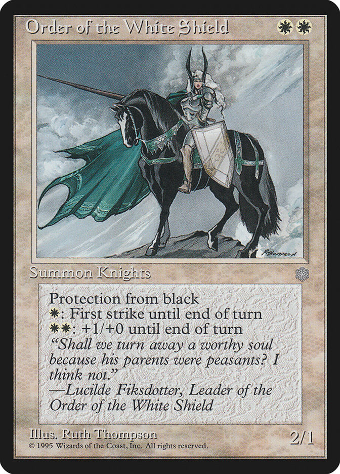 Order of the White Shield [Ice Age] | Shuffle n Cut Hobbies & Games