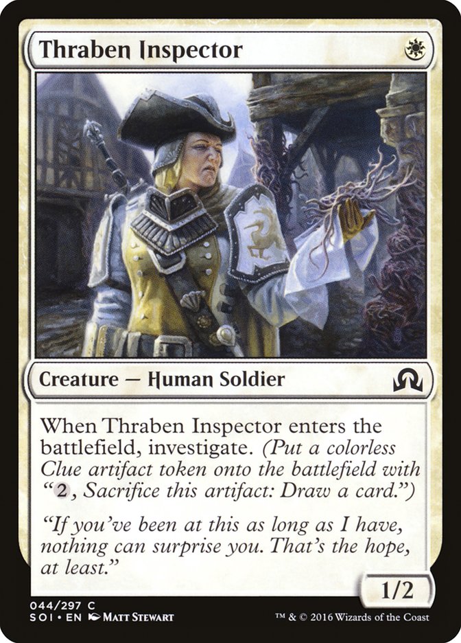 Thraben Inspector [Shadows over Innistrad] | Shuffle n Cut Hobbies & Games