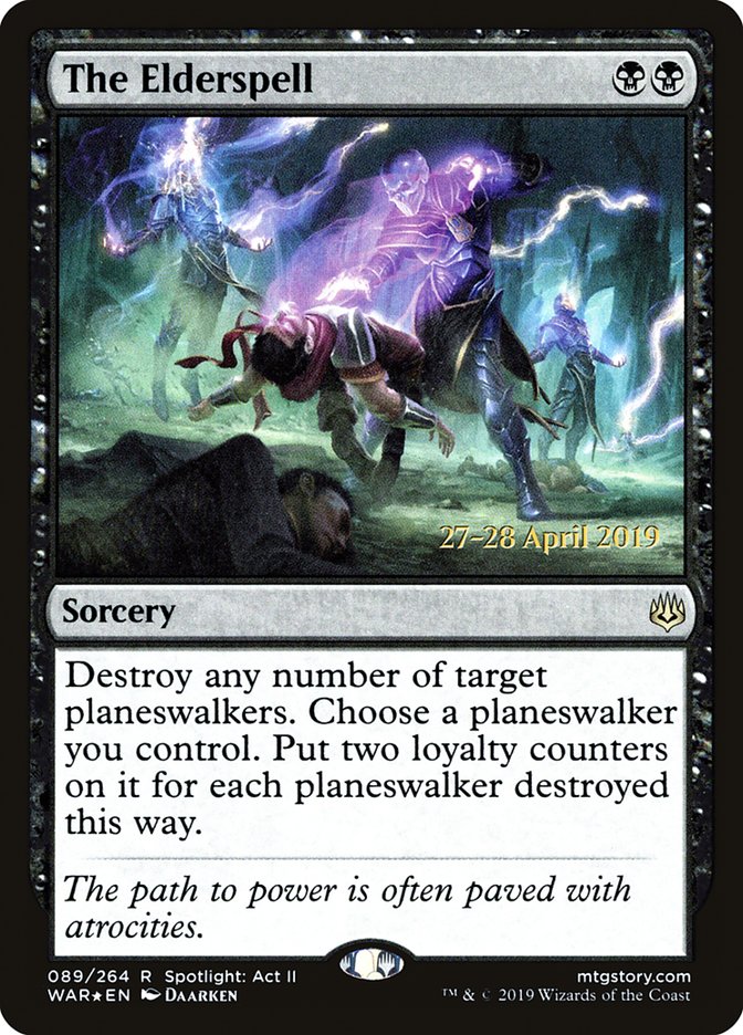 The Elderspell [War of the Spark Prerelease Promos] | Shuffle n Cut Hobbies & Games