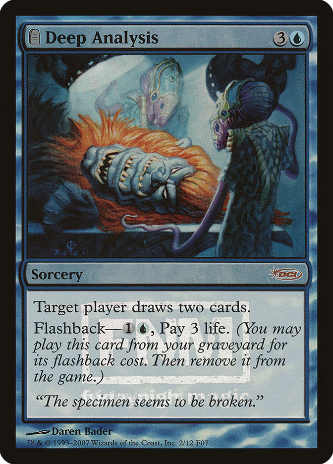 Deep Analysis [Friday Night Magic 2007] | Shuffle n Cut Hobbies & Games