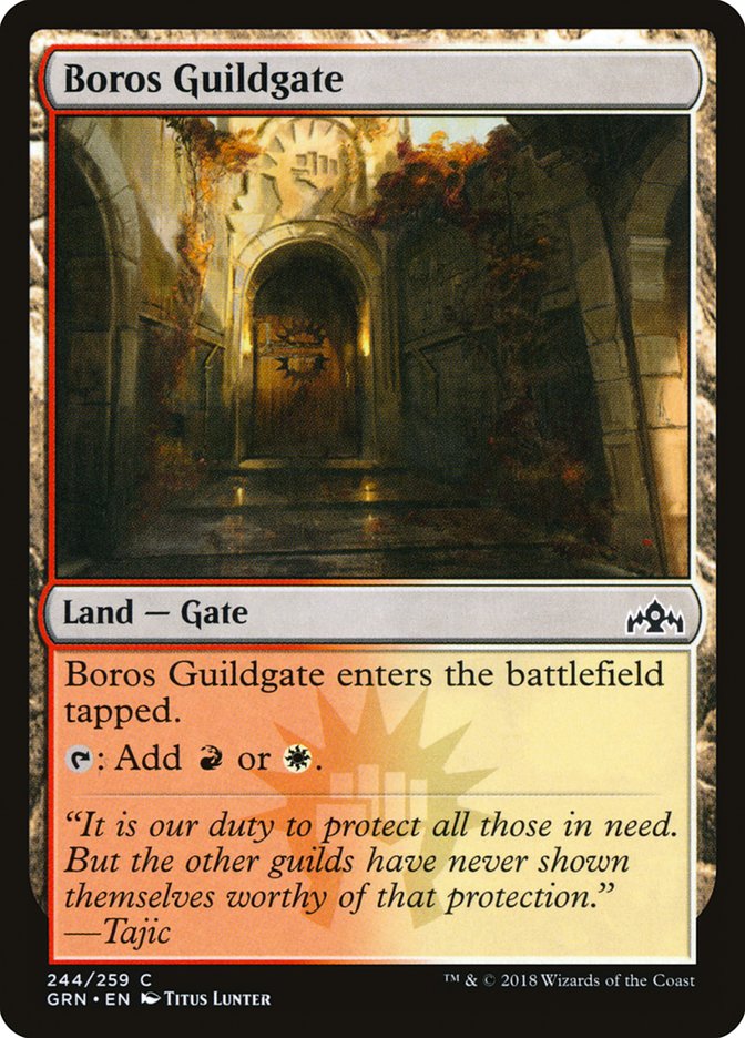 Boros Guildgate (244/259) [Guilds of Ravnica] | Shuffle n Cut Hobbies & Games