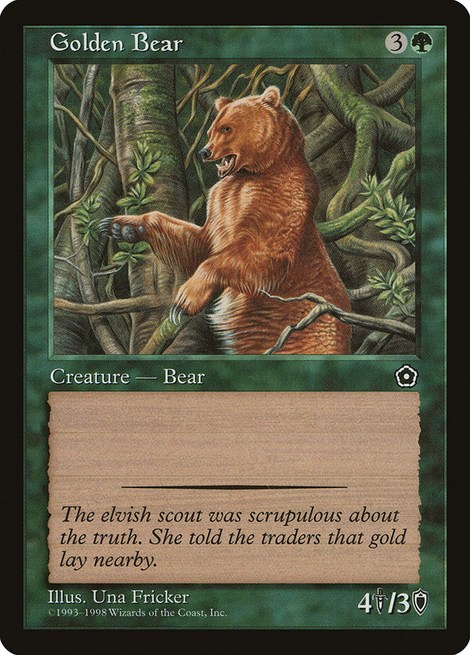 Golden Bear [Portal Second Age] | Shuffle n Cut Hobbies & Games