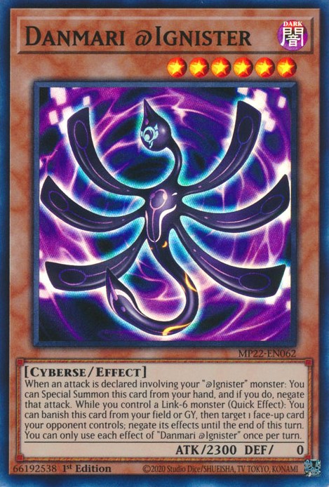 Danmari @Ignister [MP22-EN062] Super Rare | Shuffle n Cut Hobbies & Games
