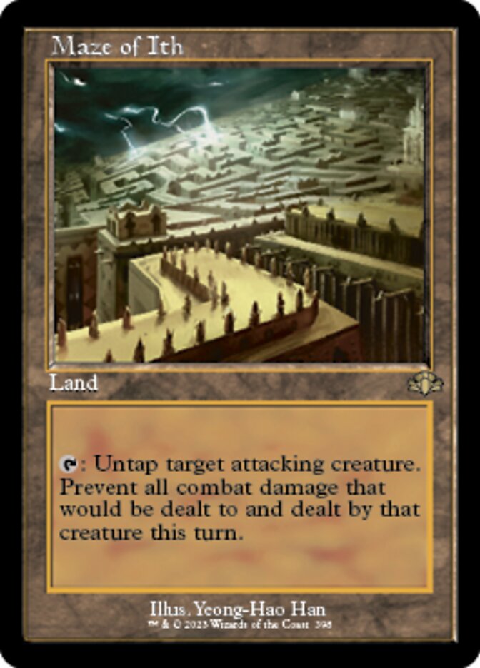 Maze of Ith (Retro) [Dominaria Remastered] | Shuffle n Cut Hobbies & Games