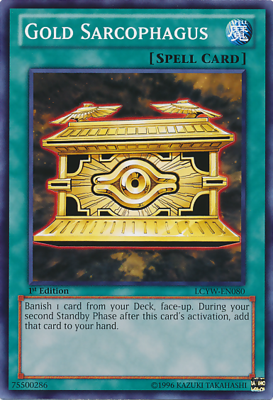Gold Sarcophagus [LCYW-EN080] Common | Shuffle n Cut Hobbies & Games