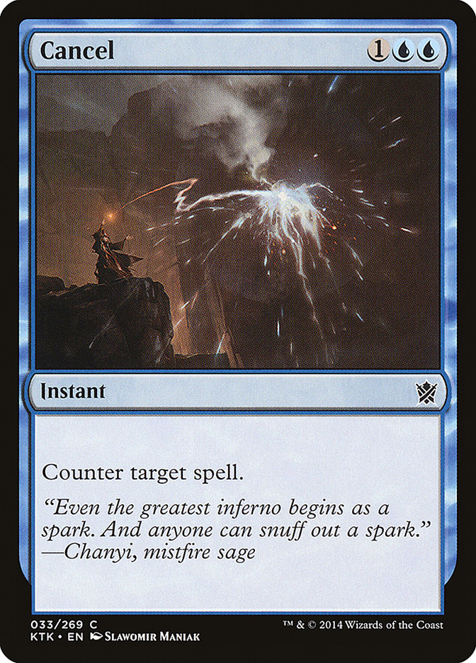 Cancel [Khans of Tarkir] | Shuffle n Cut Hobbies & Games